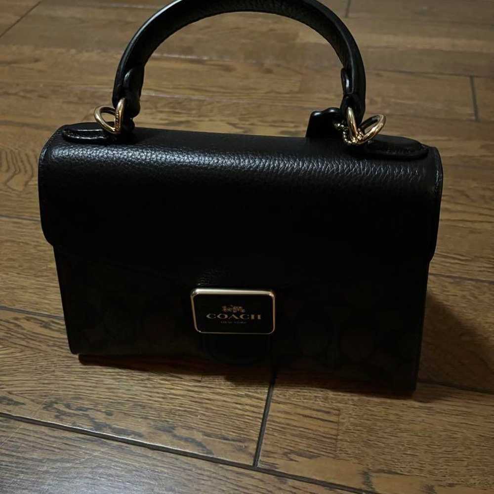 Coach Shoulder Bag F58244 Black - image 2