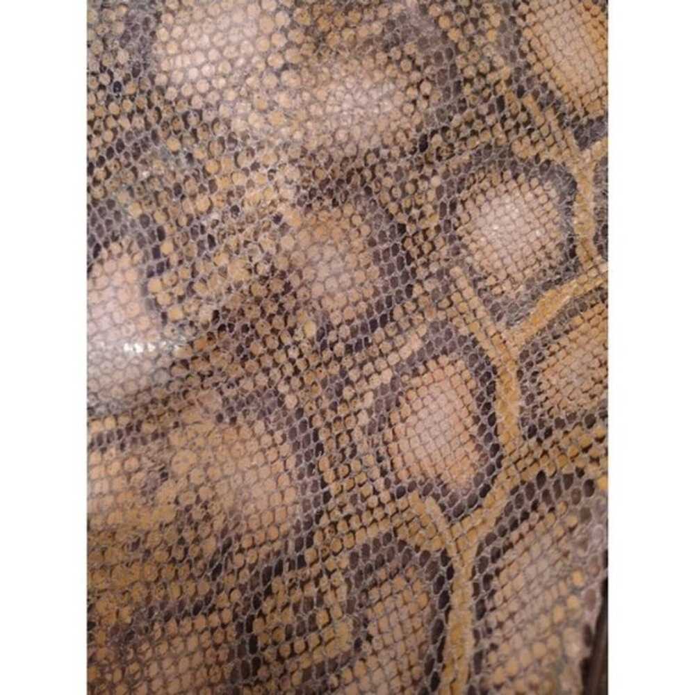 G.I.L.I. got it love it snakeskin leather hobo bag - image 5