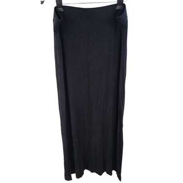 Old Navy Old Navy Black Full Length Skirt w/ Shor… - image 1