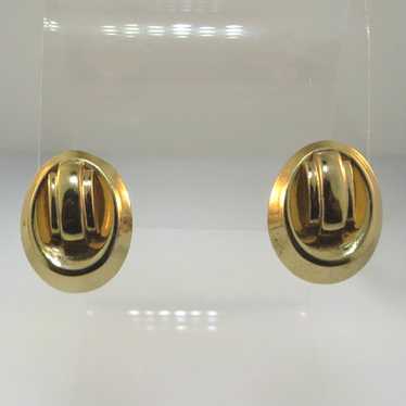 Vintage 12K Yellow Gold Filled Coro Screwback Earr