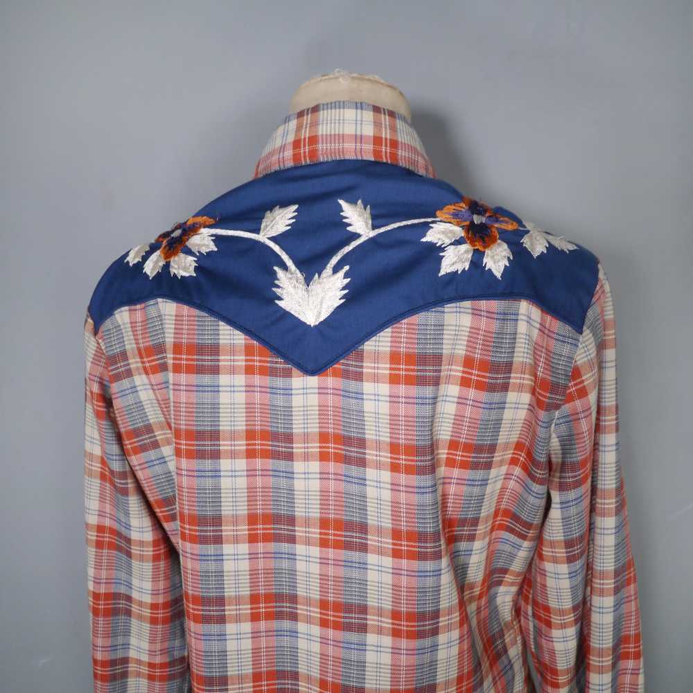 KENNY ROGERS / KARMAN 70s 80s RED CHECK WESTERN E… - image 10