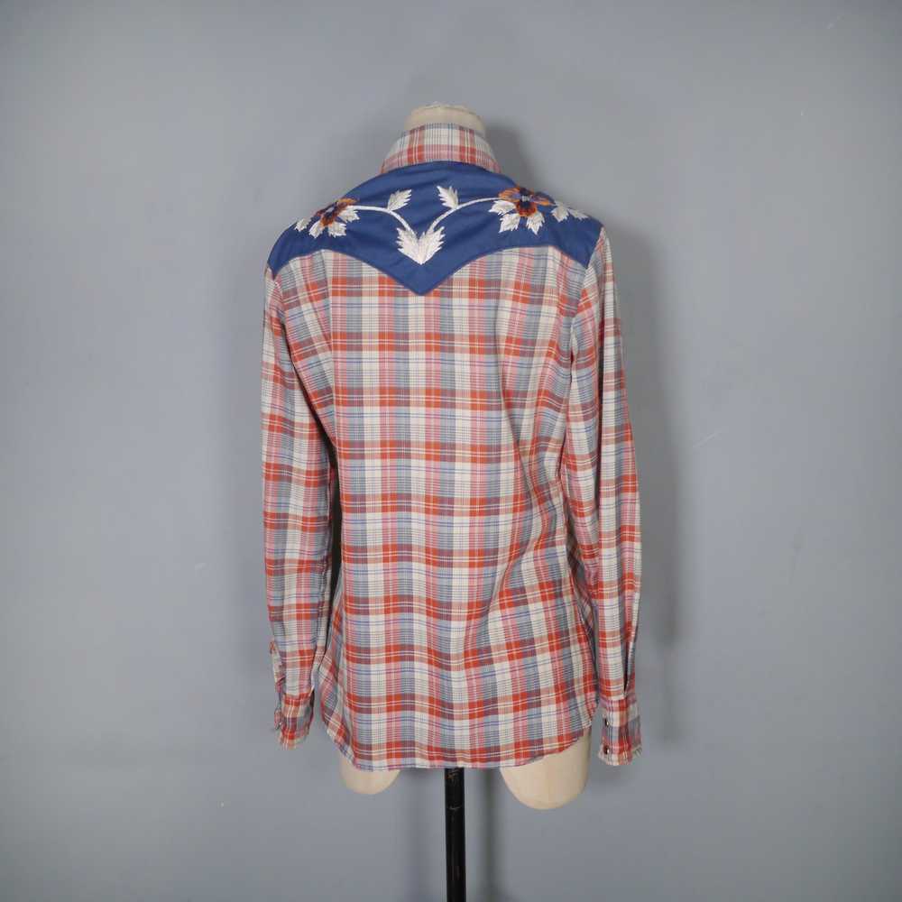 KENNY ROGERS / KARMAN 70s 80s RED CHECK WESTERN E… - image 9