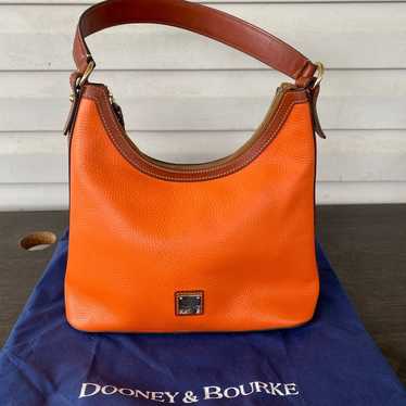 Dooney & Bourke Pebble Leather Hobo - image 1