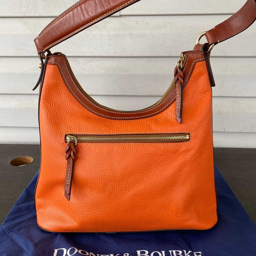 Dooney & Bourke Pebble Leather Hobo - image 4