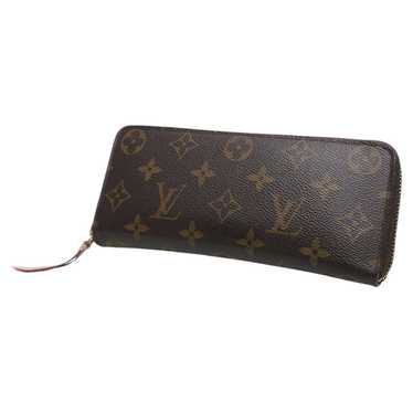 LOUIS VUITTON/Long Wallet/Monogram/Cotton/BRW/ CL… - image 1