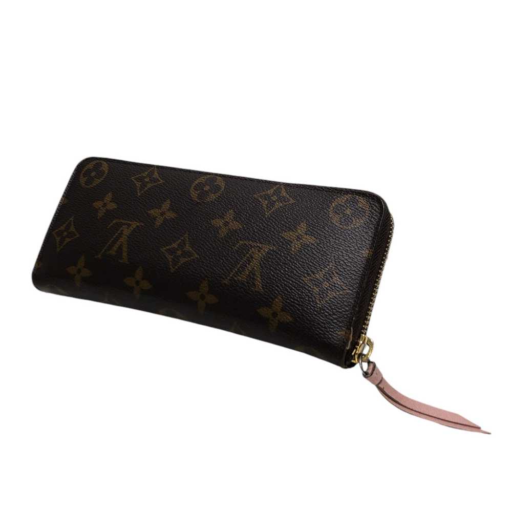 LOUIS VUITTON/Long Wallet/Monogram/Cotton/BRW/ CL… - image 2