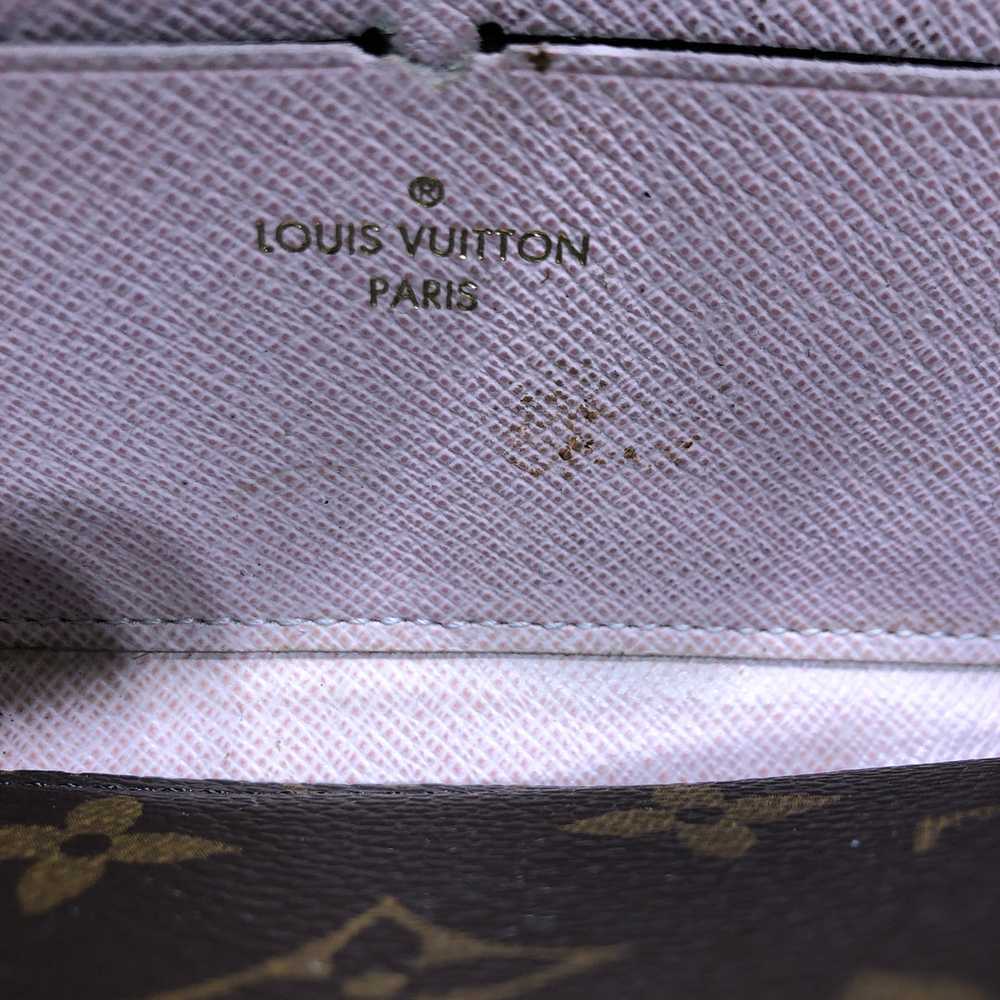 LOUIS VUITTON/Long Wallet/Monogram/Cotton/BRW/ CL… - image 9