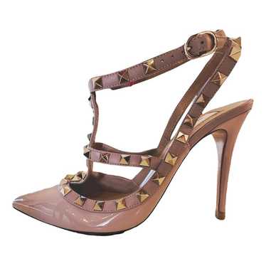 Valentino Garavani Rockstud patent leather heels - image 1