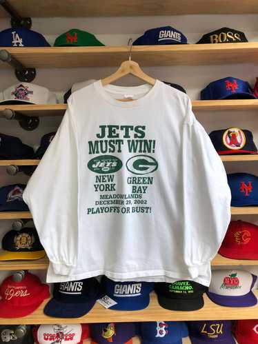 Vintage 2002 New York Jets VS Green Bay Packers Pa