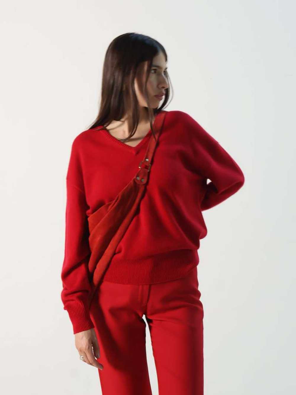 Vintage Taiga Paris Red Pants - image 8