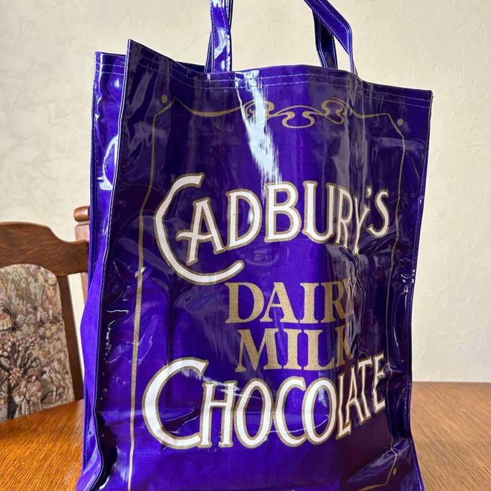 Cadbury Dairy Milk Chocolate purple tote bag. - image 12