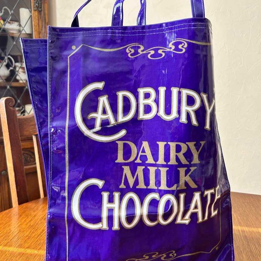 Cadbury Dairy Milk Chocolate purple tote bag. - image 2