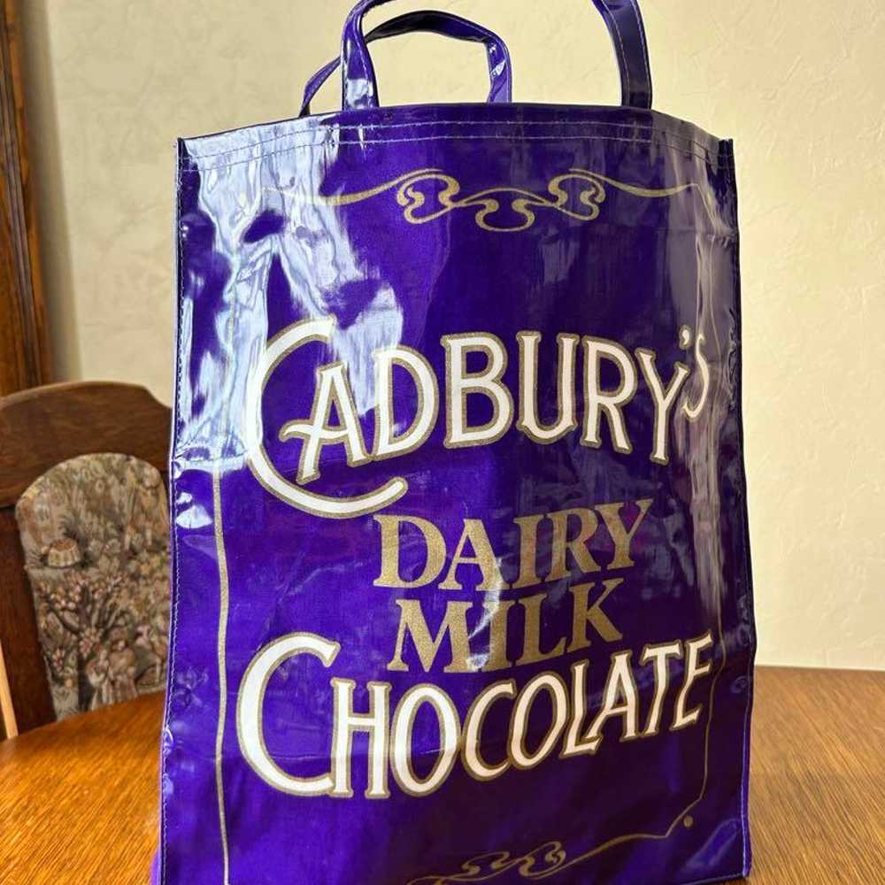 Cadbury Dairy Milk Chocolate purple tote bag. - image 9