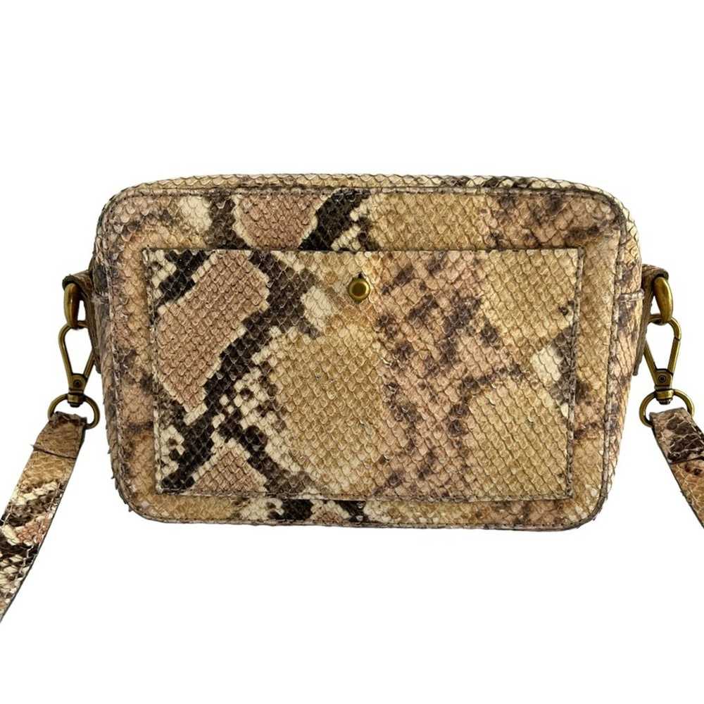 Madewell The Transport Camera Bag Snake Embossed … - image 3