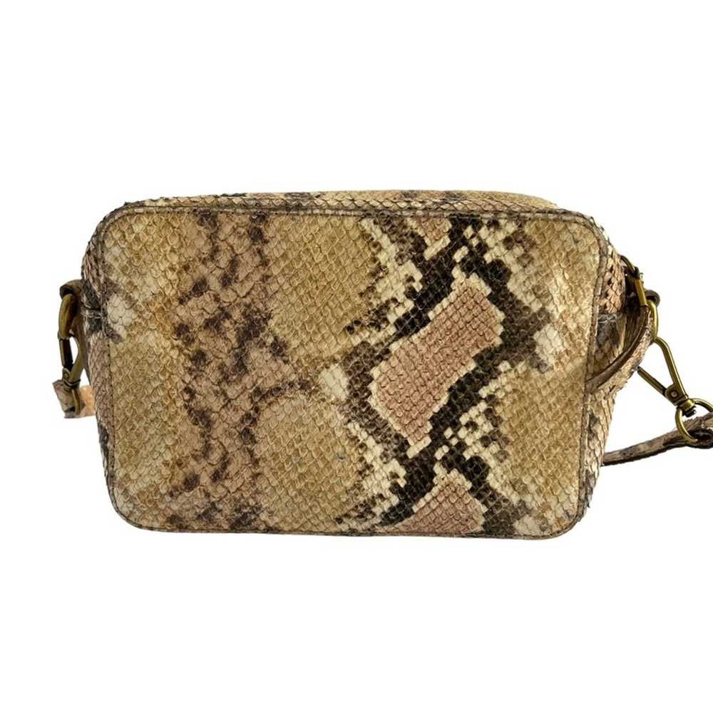 Madewell The Transport Camera Bag Snake Embossed … - image 4