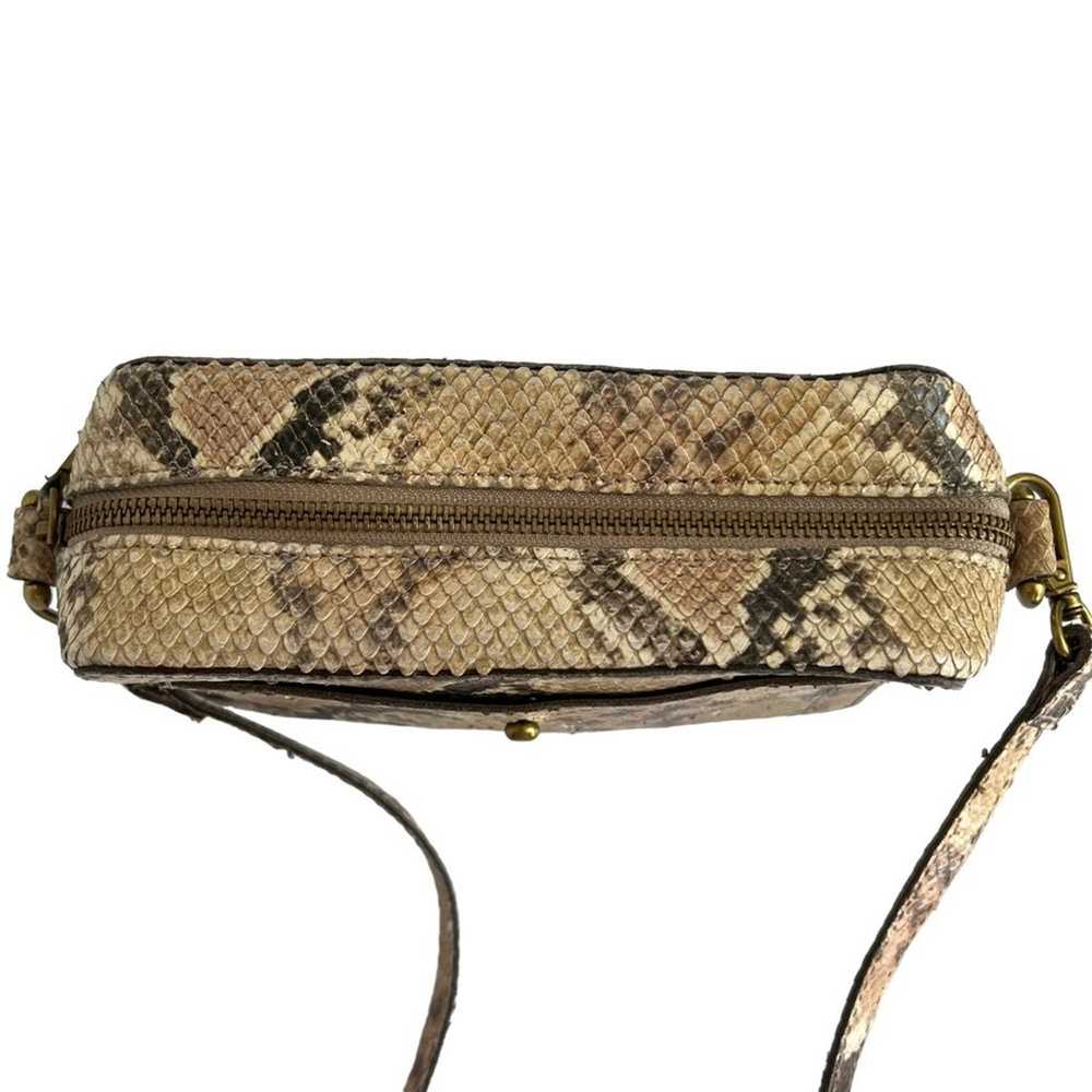 Madewell The Transport Camera Bag Snake Embossed … - image 5