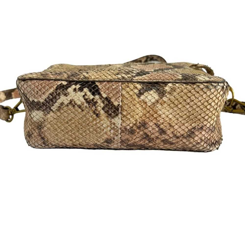 Madewell The Transport Camera Bag Snake Embossed … - image 6