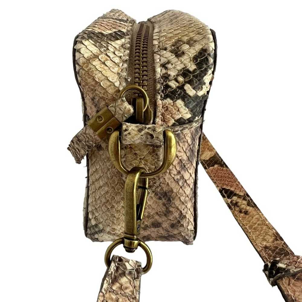 Madewell The Transport Camera Bag Snake Embossed … - image 7