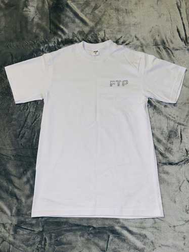 FTP Bling Logo Tee White Men's - FW19 - US