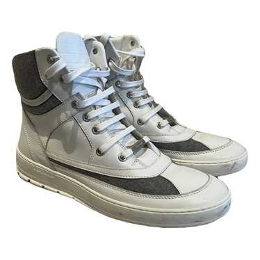 Dior Homme Leather high trainers - image 1