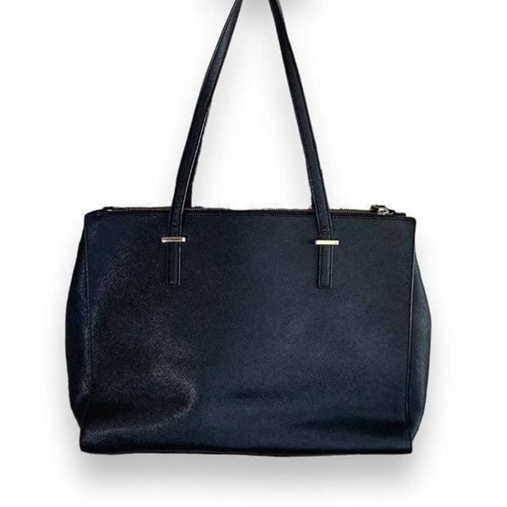 Kate Spade Cedar Street Jensen Tote Bag Black Tex… - image 2