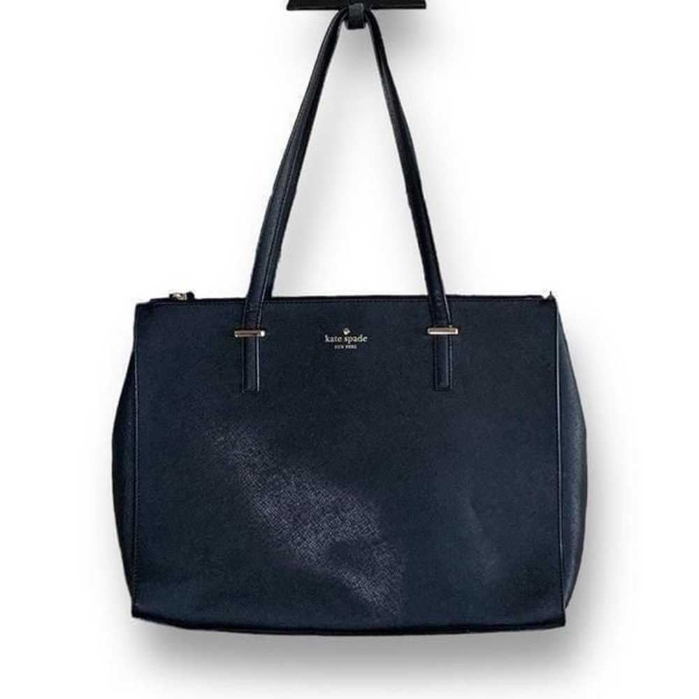 Kate Spade Cedar Street Jensen Tote Bag Black Tex… - image 3