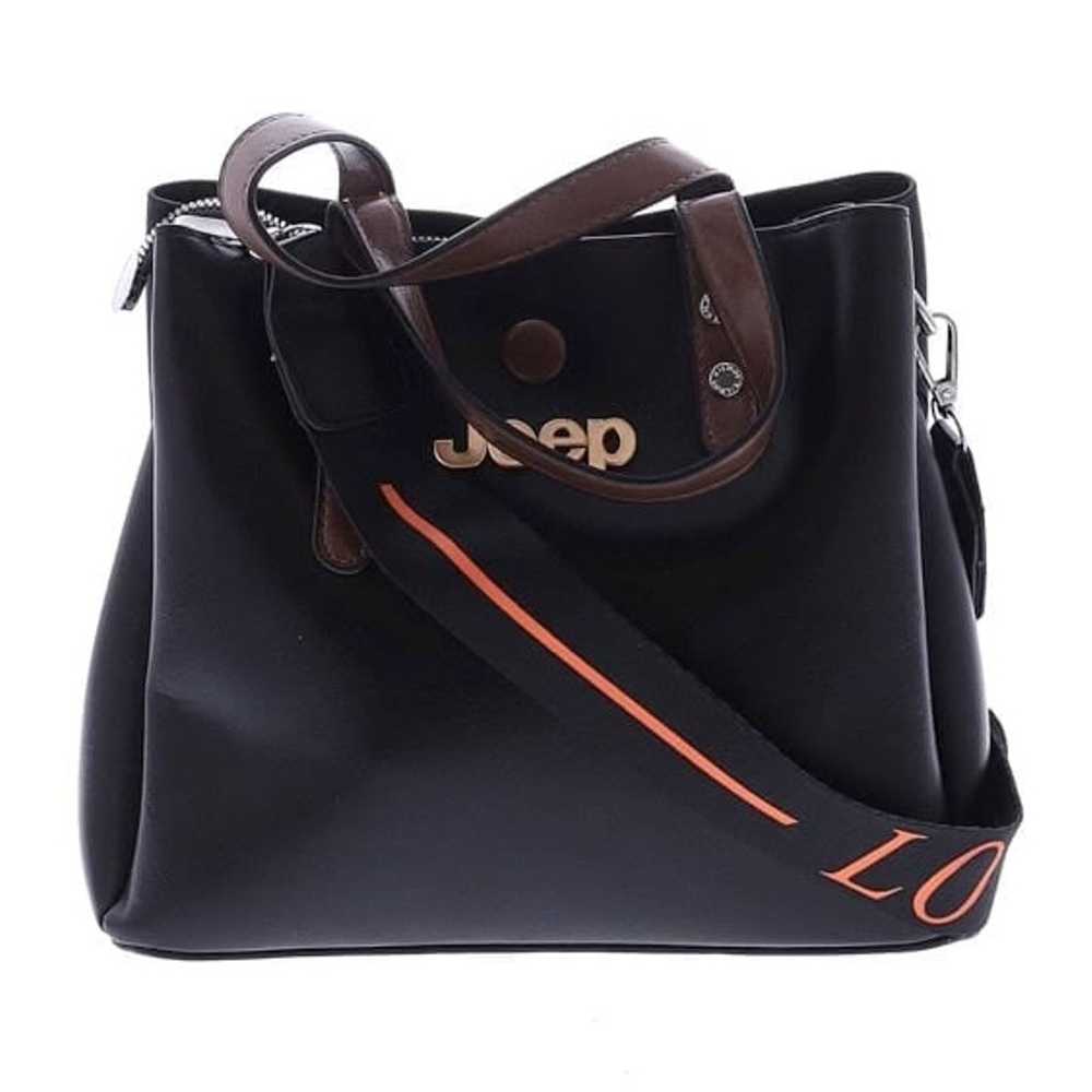 Luxury Leather Jeep Brand Handbag - image 2