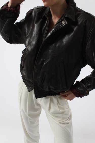 Incredible Vintage Banana Republic Leather Bomber