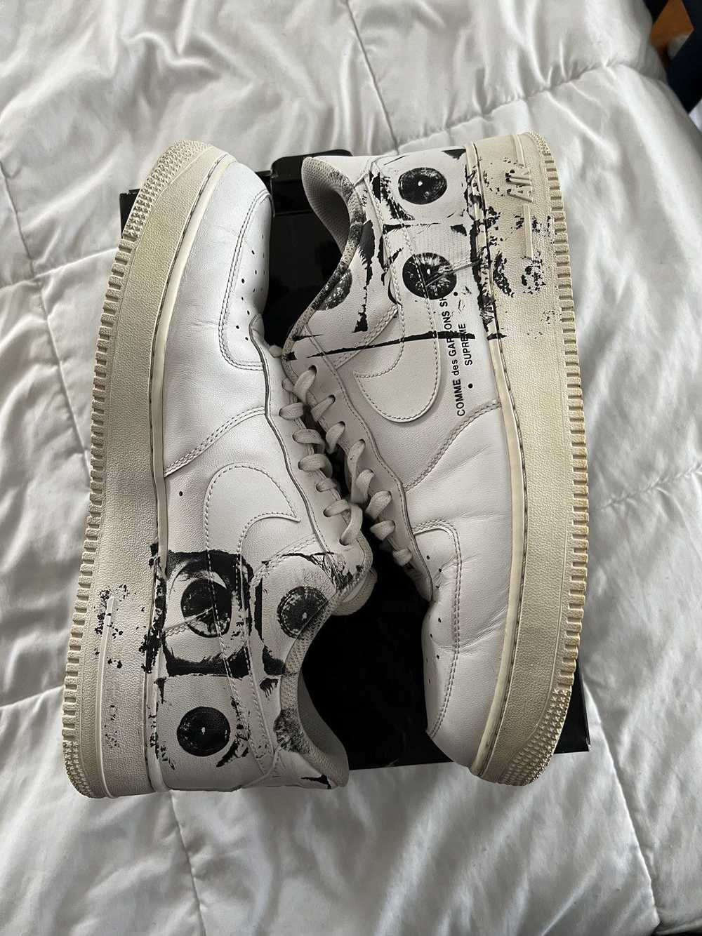 Comme des Garcons × Nike × Supreme Nike Air Force… - image 4