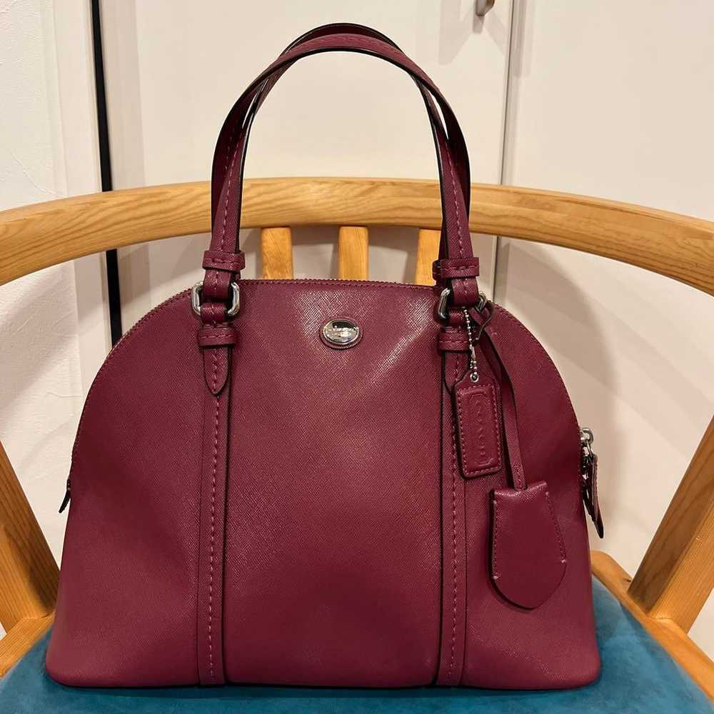 Superb item ✨ Authentic Coach handbag shoulder ba… - image 1