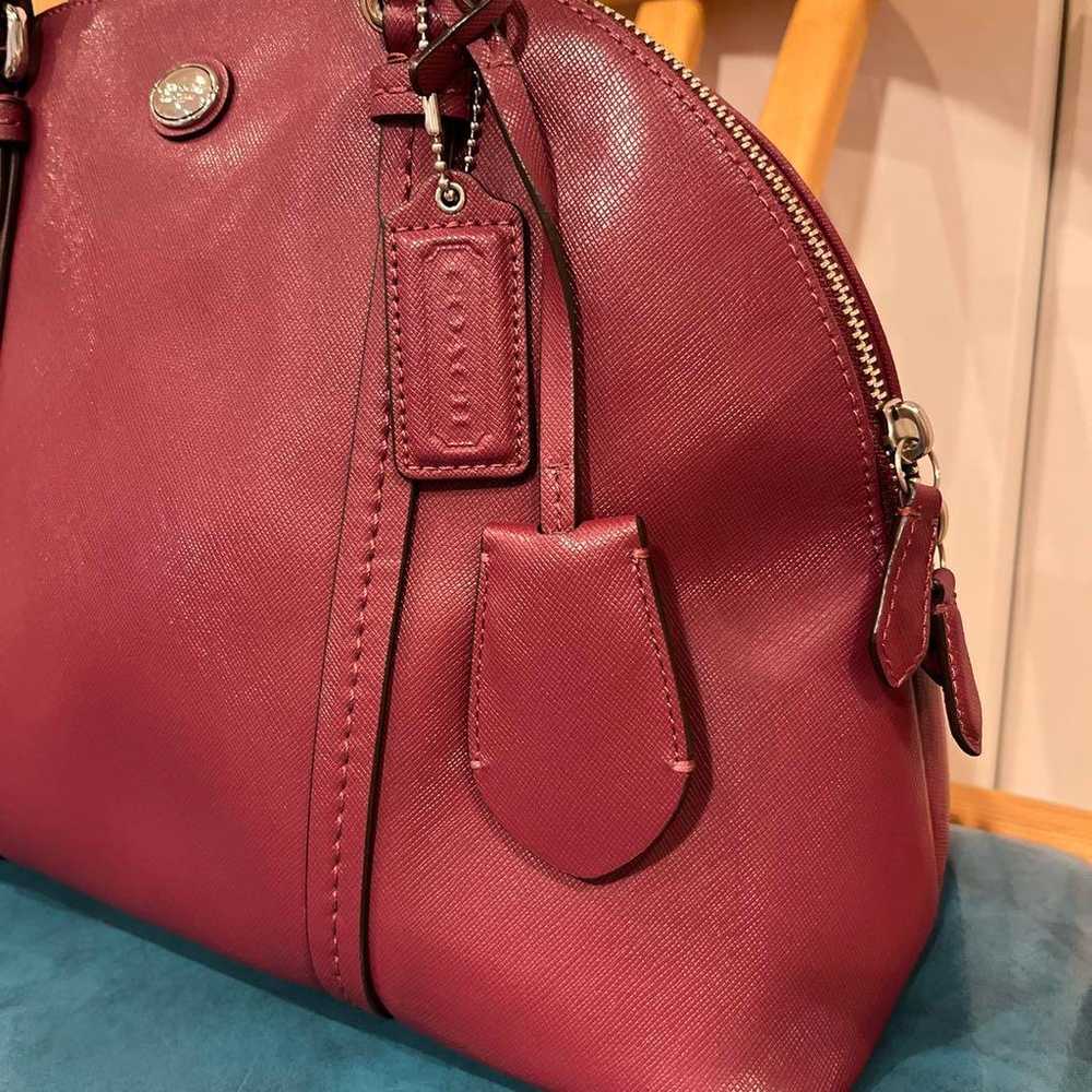 Superb item ✨ Authentic Coach handbag shoulder ba… - image 4