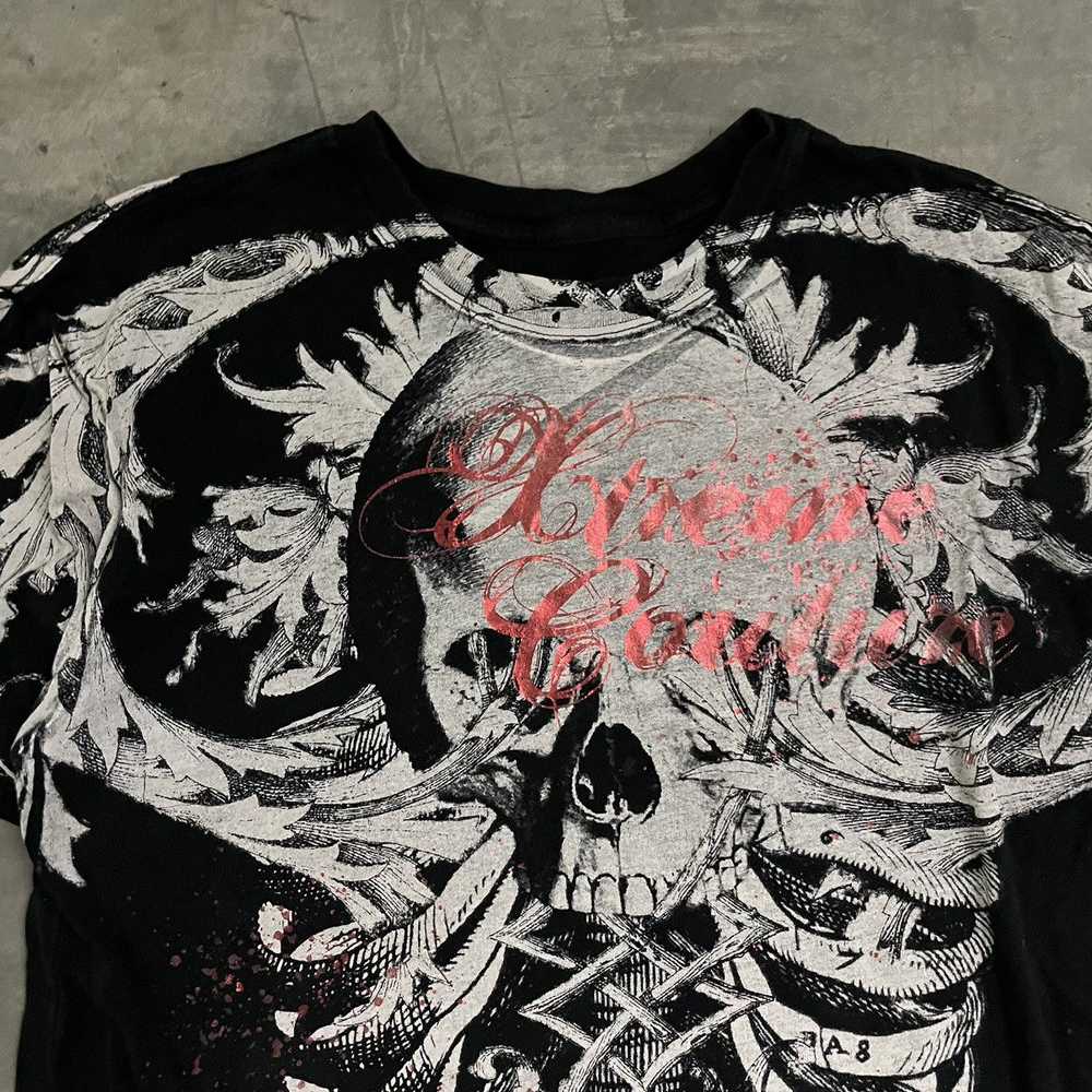 Affliction Y2K Cybergoth Xtreme Couture Spine Sku… - image 2