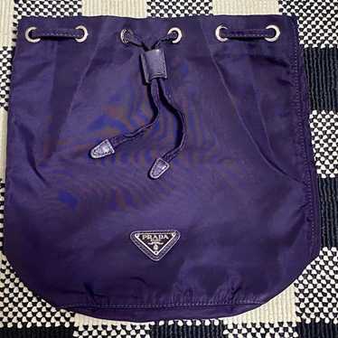 Excellent condition PRADA pouch in purple. - image 1