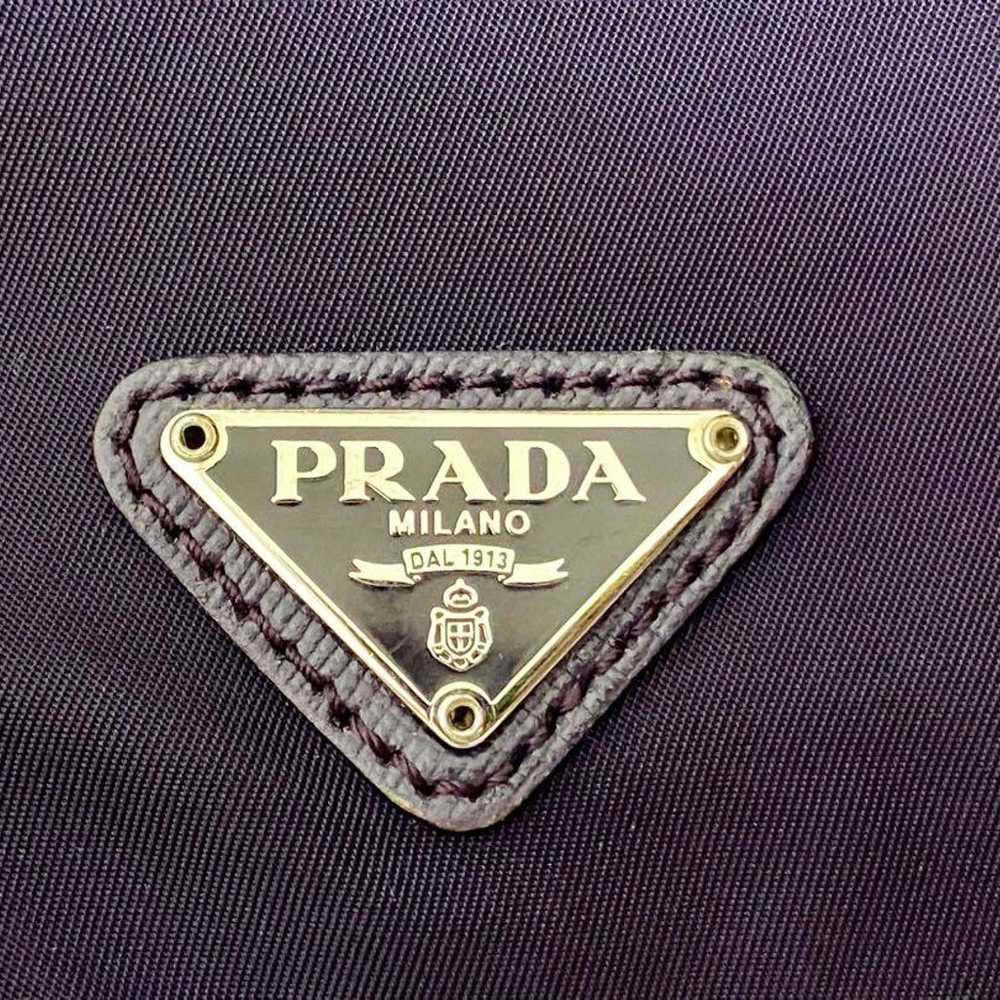 Excellent condition PRADA pouch in purple. - image 2