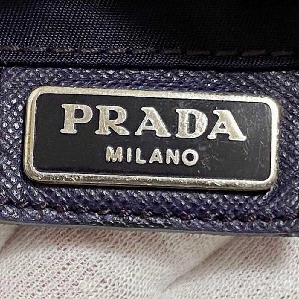 Excellent condition PRADA pouch in purple. - image 3