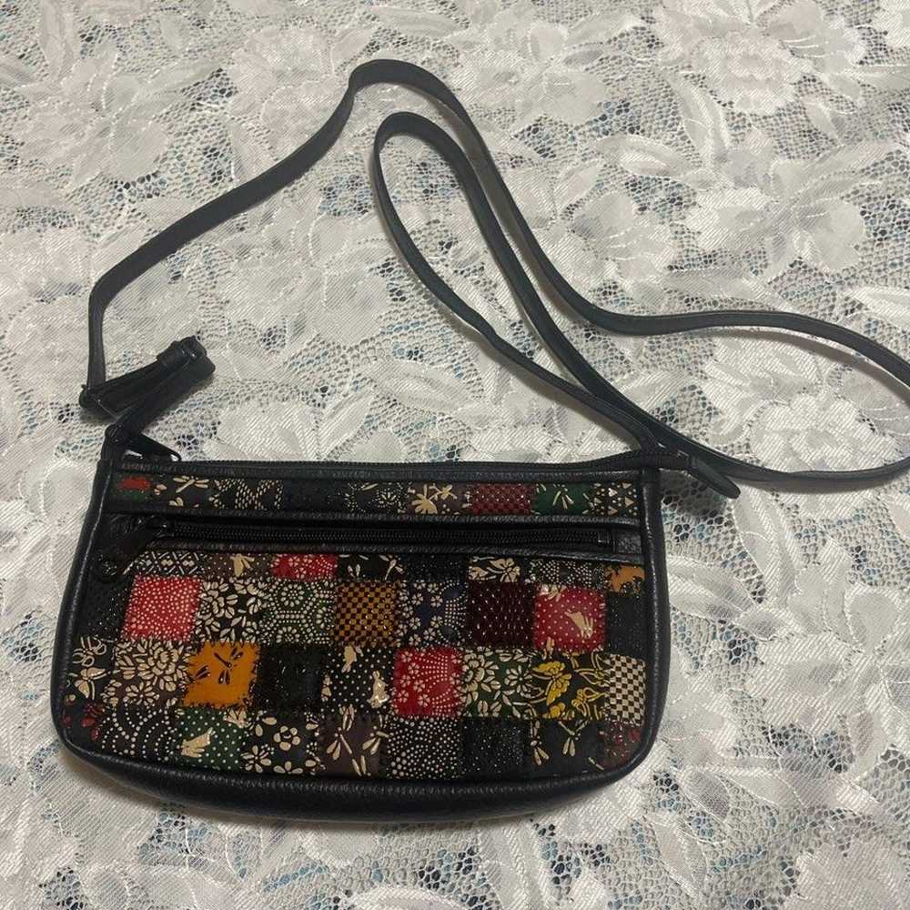 Inden Patchwork Shoulder Pouch - image 1