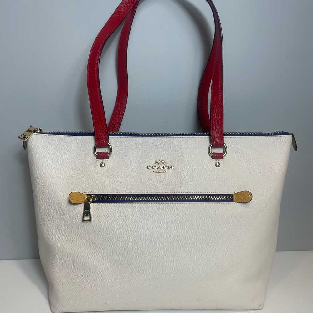 Coach Gallery Tote Bag in Color Block #82133 - image 1