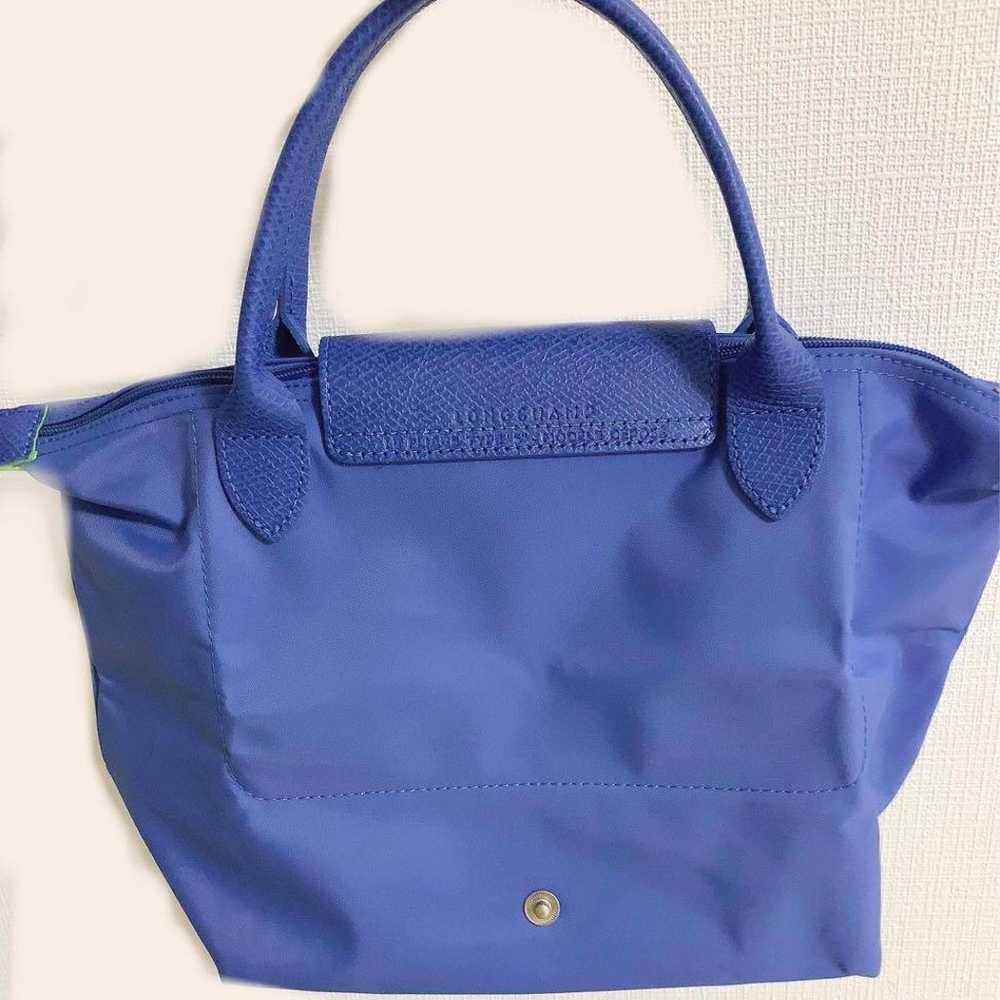 Longchamp tote bag, size S, cornflower - image 2