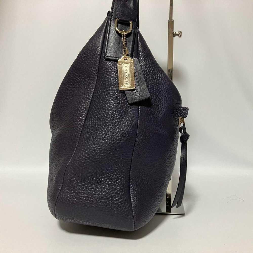 Coach Bleecker Hobo 2way One Shoulder Bag in Purp… - image 4