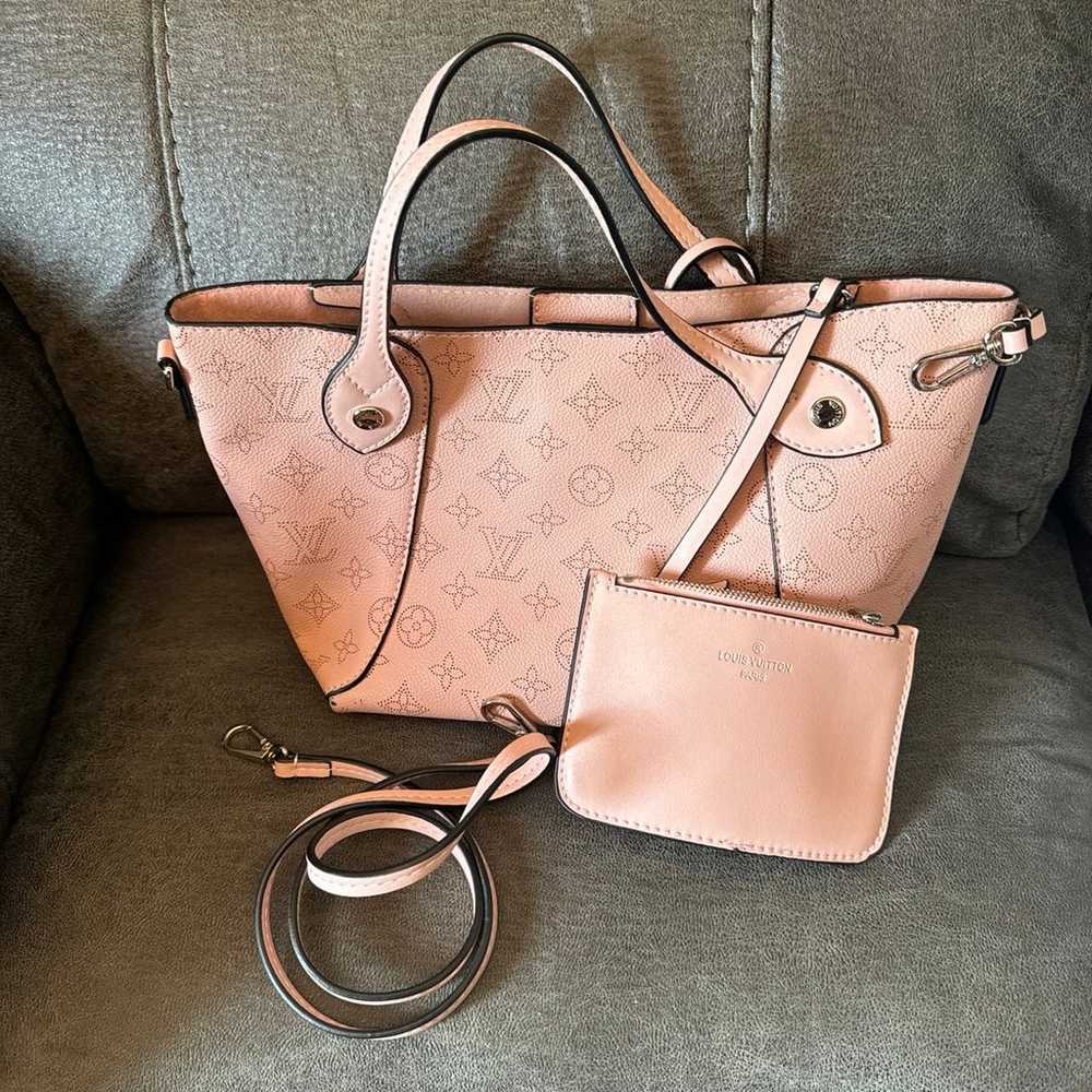 Pink/Peach Shoulder/Crossbody Bag - image 2