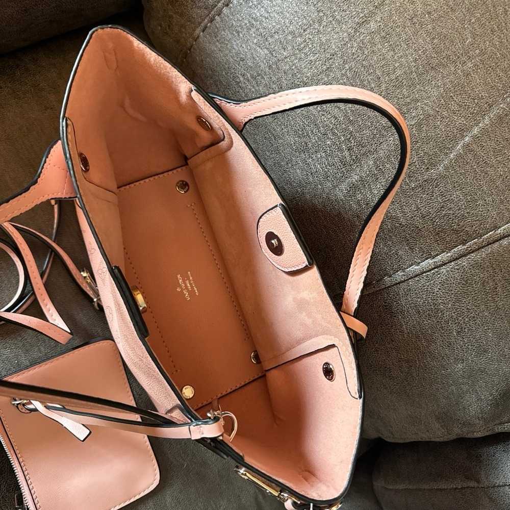 Pink/Peach Shoulder/Crossbody Bag - image 5