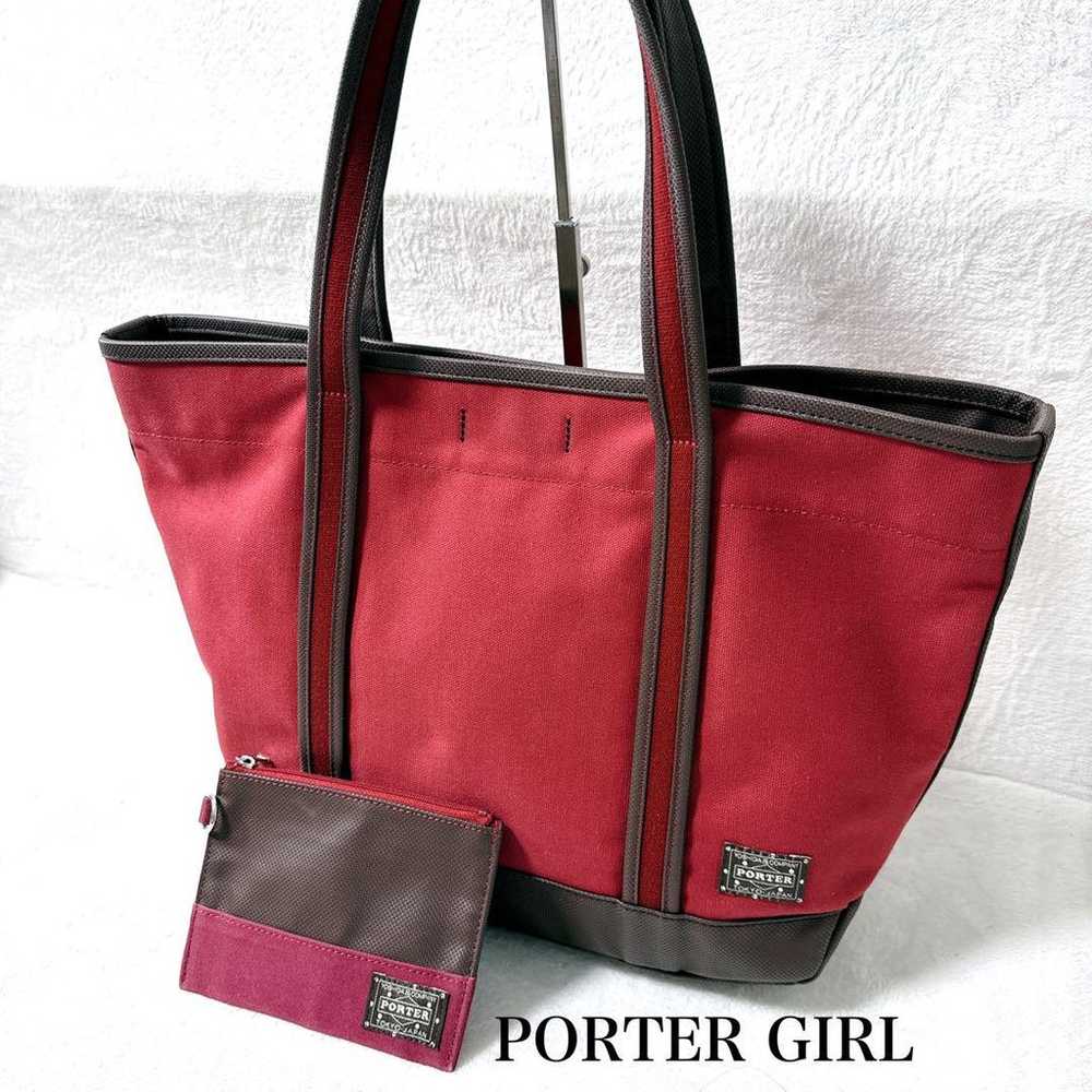 PORTER Porter Girl Tote Bag with Pouch Boyfriend … - image 1