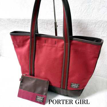 PORTER Porter Girl Tote Bag with Pouch Boyfriend … - image 1