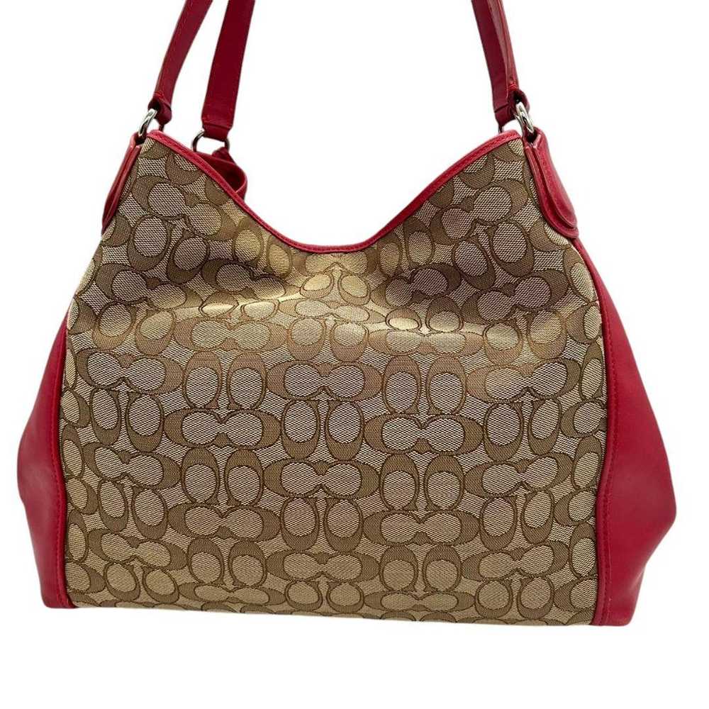 Coach Coach Edie Signature Shoulder Bag S11 Tote. - image 2