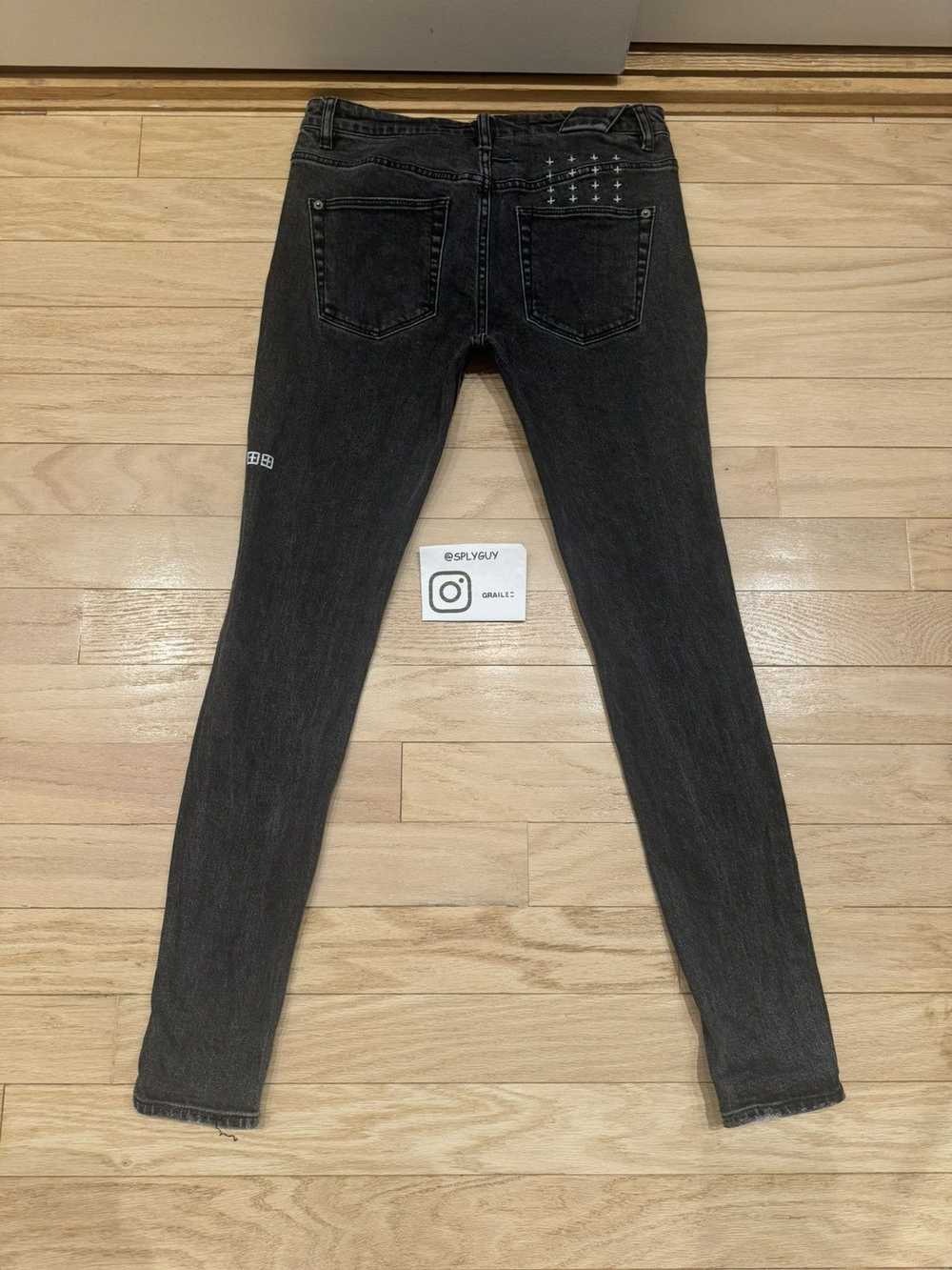 Ksubi Ksubi Chitch Pure Black Blazed Jeans sz 30 - image 2