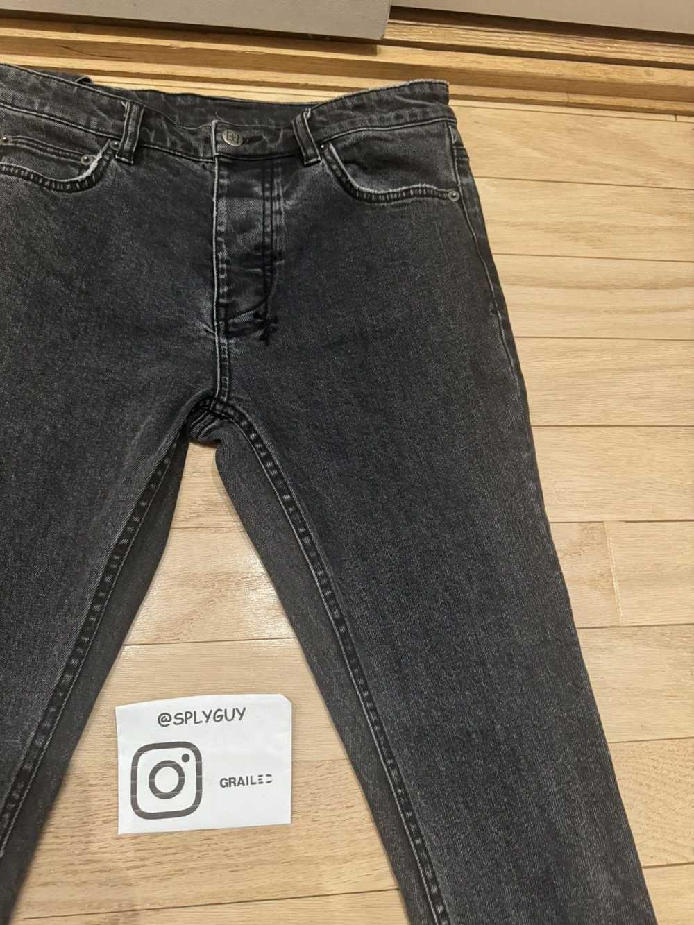 Ksubi Ksubi Chitch Pure Black Blazed Jeans sz 30 - image 7