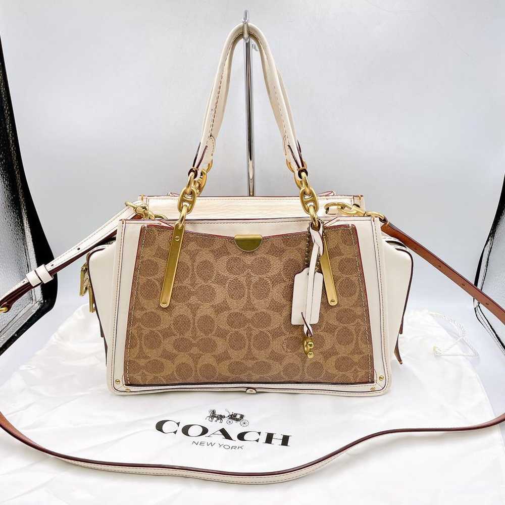 coach Coach Dreamer Signature 2-Way Handbag - image 1