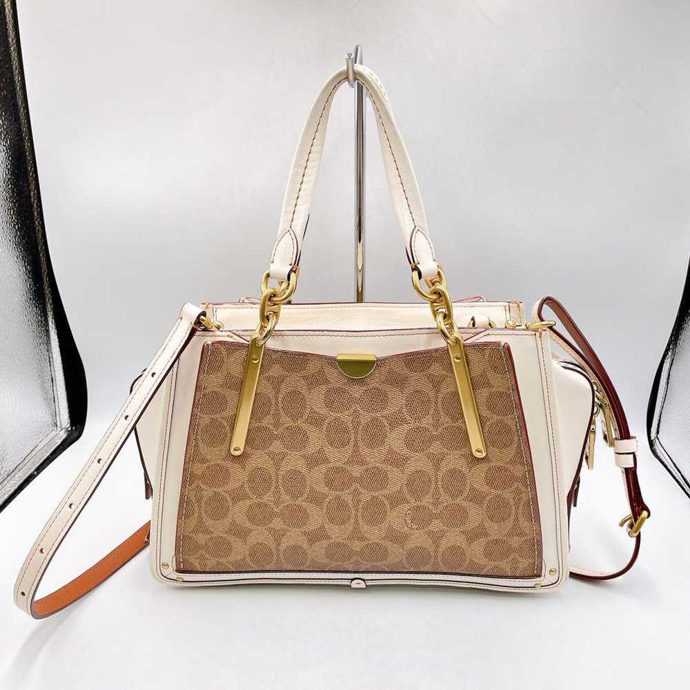 coach Coach Dreamer Signature 2-Way Handbag - image 2