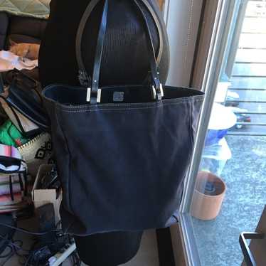 Vintage Fendi Denim Tote Bag - image 1