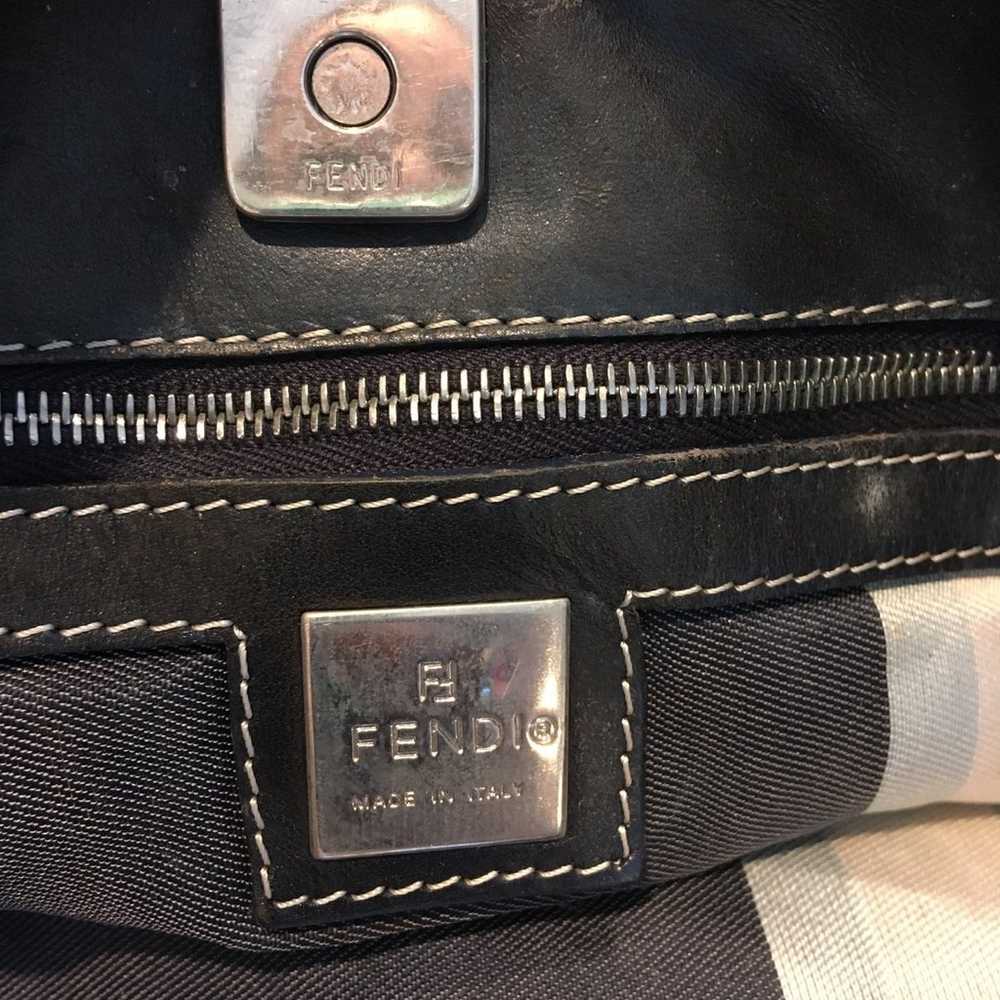 Vintage Fendi Denim Tote Bag - image 7